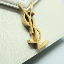 Load image into Gallery viewer, GUCCI Cassandra Leather Shoulder Bag White
