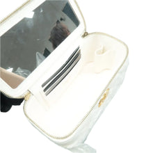 Load image into Gallery viewer, CHANEL Pearl Crush Leather Vanity Case White
