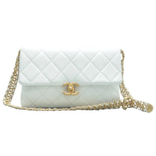 Load image into Gallery viewer, Chanel Leather Shoulder Bag White
