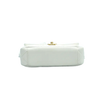 Load image into Gallery viewer, CHANEL Leather Satchel Bag White
