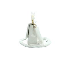 Load image into Gallery viewer, CHANEL Leather Satchel Bag White
