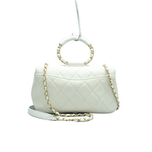 Load image into Gallery viewer, Chanel Flap Medium In The Loop Lambskin Quilted Handle Bag White
