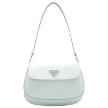 Load image into Gallery viewer, Prada  Cleo Flap Spazzolato Shoulder Bag White
