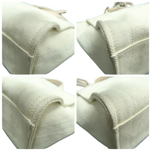 Load image into Gallery viewer, Chanel DeauVille Fabric Satchel Bag White
