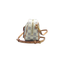 Load image into Gallery viewer, Louis Vuitton Deauville Damier Azur Canvas Shoulder Bag White

