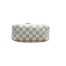 Load image into Gallery viewer, Louis Vuitton Deauville Damier Azur Canvas Shoulder Bag White
