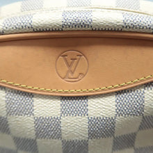 Load image into Gallery viewer, Louis Vuitton Deauville Damier Azur Canvas Shoulder Bag White
