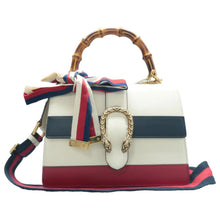 Load image into Gallery viewer, GUCCI Dionysus Leather Satchel Bag White
