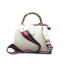 Load image into Gallery viewer, GUCCI Dionysus Leather Satchel Bag White
