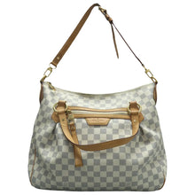 Load image into Gallery viewer, Louis Vuitton Evora MM Damier Azur Tote Shoulder Bag White
