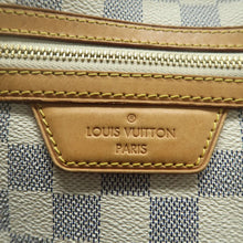 Load image into Gallery viewer, Louis Vuitton Evora MM Damier Azur Tote Shoulder Bag White
