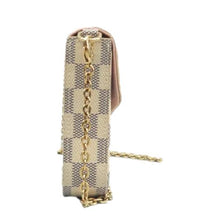 Load image into Gallery viewer, LOUIS VUITTON Félicie Damier Azur Shoulder Bag White
