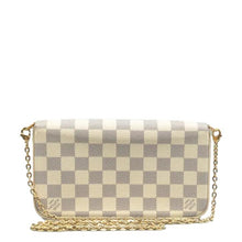 Load image into Gallery viewer, LOUIS VUITTON Félicie Damier Azur Shoulder Bag White
