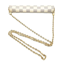 Load image into Gallery viewer, LOUIS VUITTON Félicie Damier Azur Shoulder Bag White
