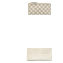 Load image into Gallery viewer, LOUIS VUITTON Felicie Damier Azur Canvas Shoulder Bag White
