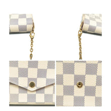 Load image into Gallery viewer, LOUIS VUITTON Félicie Damier Azur Shoulder Bag White
