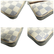 Load image into Gallery viewer, Louis Vuitton Felicie Damier Azur Canvas Shoulder Bag White
