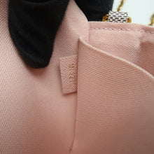 Load image into Gallery viewer, Louis Vuitton Felicie Damier Azur Canvas Shoulder Bag White
