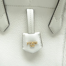 Load image into Gallery viewer, FENDI Leather Shoulder Bag White
