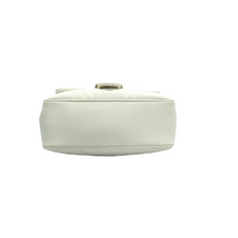 Load image into Gallery viewer, GUCCI GG Marmont Leather Satchel Bag White
