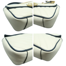 Load image into Gallery viewer, GUCCI GG Marmont Leather Shoulder Bag White
