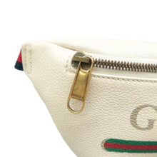 Load image into Gallery viewer, GUCCI Small Logo Leather Belt Bag White
