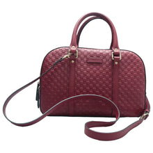 Load image into Gallery viewer, GUCCI  Leather Crossbody Bag Red
