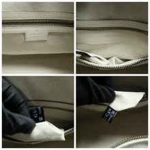 Load image into Gallery viewer, GUCCI Leather Satchel Bag White

