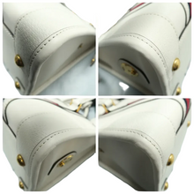 Load image into Gallery viewer, GUCCI Leather Satchel Bag White
