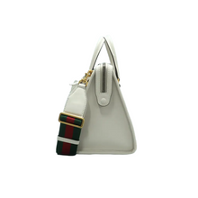 Load image into Gallery viewer, GUCCI Leather Satchel Bag White
