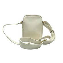 Load image into Gallery viewer, Gucci Print Leather Shoulder Bag White
