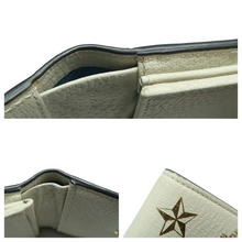 Load image into Gallery viewer, GUCCI Leather Padlock Bee Wallet White
