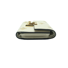 Load image into Gallery viewer, GUCCI Leather Padlock Bee Wallet White
