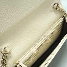 Load image into Gallery viewer, Gucci Interlocking Leather Shoulder Bag White
