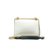 Load image into Gallery viewer, FENDI Kan I Leather Shoulder Bag White
