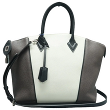 Load image into Gallery viewer, Louis Vuitton Lockit Monogram Canvas Tote Bag Bicolor
