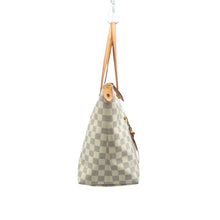 Load image into Gallery viewer, Louis Vuitton Lena Damier Azur Canvas Shoulder Bag White
