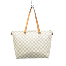 Load image into Gallery viewer, Louis Vuitton Lena Damier Azur Canvas Shoulder Bag White
