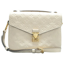 Load image into Gallery viewer, Louis Vuitton Metis Monogram Leather Satchel Bag White
