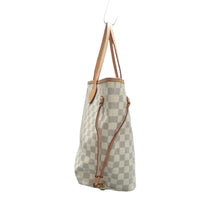 Load image into Gallery viewer, Louis Vuitton Neverfull MM Damier Azur Tote Shoulder Bag Rose Bellarine
