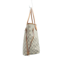 Load image into Gallery viewer, Louis Vuitton Neverfull MM Damier Azur Tote Shoulder Bag Rose Bellarine

