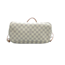 Load image into Gallery viewer, Louis Vuitton Neverfull MM Damier Azur Tote Shoulder Bag Rose Bellarine
