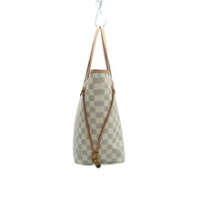 Load image into Gallery viewer, Louis Vuitton Neverfull MM Damier Azur Tote Shoulder Bag Rose Bellarine
