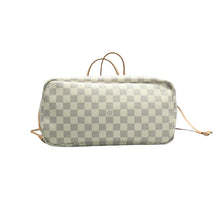 Load image into Gallery viewer, Louis Vuitton Neverfull MM Damier Azur Tote Shoulder Bag Rose Bellarine
