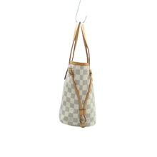 Load image into Gallery viewer, Louis Vuitton Neverfull PM Damier Azur Tote Bag White
