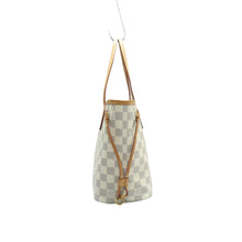 Load image into Gallery viewer, Louis Vuitton Neverfull PM Damier Azur Tote Bag White
