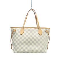 Load image into Gallery viewer, Louis Vuitton Neverfull PM Damier Azur Tote Bag White
