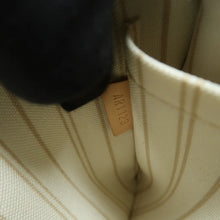 Load image into Gallery viewer, Louis Vuitton Neverfull MM W/P Damier Azur Canvas Shoulder Bag White
