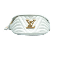 Load image into Gallery viewer, Louis Vuitton New Wave Leather Belt Bag White
