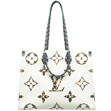 Load image into Gallery viewer, LOUIS VUITTON Onthego Monogram Canvas Satchel Bag Bicolor
